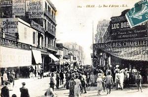 2134- Oran - Rue d'Arzew - Carrefour Boulevard Seguin